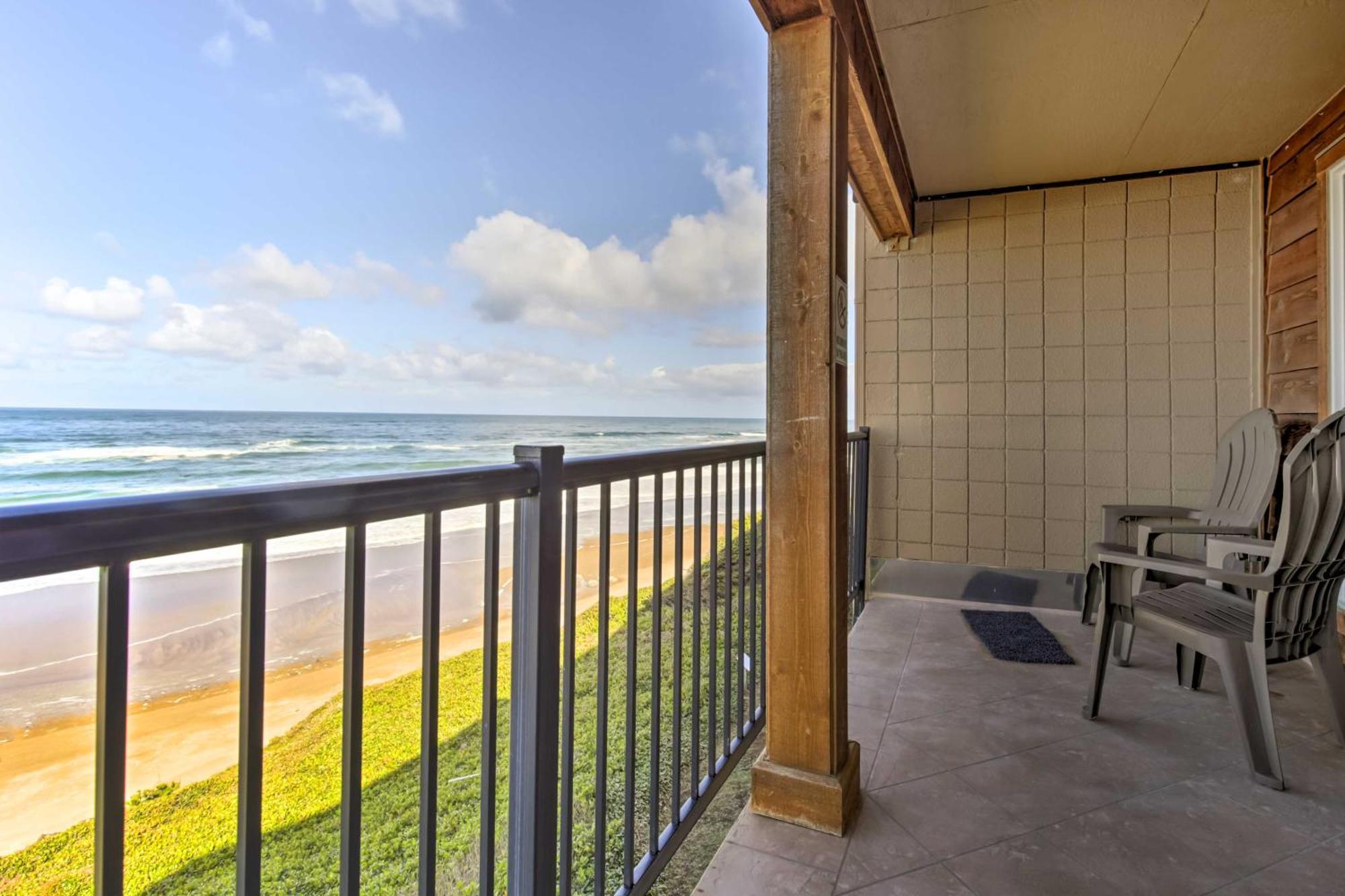 Beachfront Lincoln City Condo-Patio And Pool Access! 外观 照片